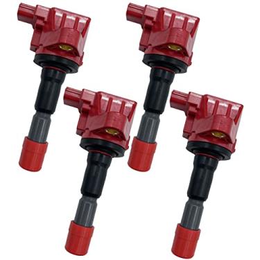 Imagem de HLZ PRODUCT Bobinas De Ignição Alta Energia 30520-Rb0-003 30520Rb0003 Uf626 Conjunto 4 Compatíveis Com Honda 2011-2016 Cr-Z 2009-2013 Fit Ge 1.5L L4