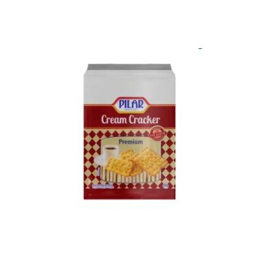 Imagem de Kit 6 Pacotes de Biscoitos Cream Cracker Pilar Premium Tradicional