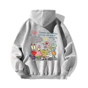 Imagem de Moletom Canguru Unissex Fenda Do Biquini - Core Base, Cinza, GG