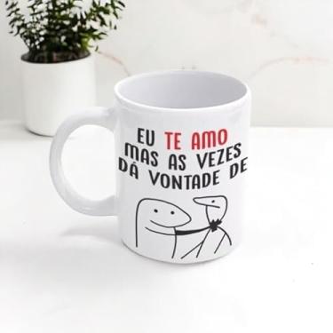 Imagem de Caneca de Porcelana Flork - Eu Te Amo