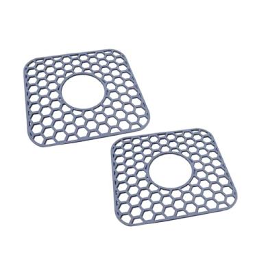 Imagem de predolo Tapete de silicone para pia, protetor de pia, antiderrapante, escorredor para de banheiro