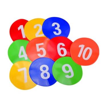 Imagem de kowaku Marcadores de cones planos para treinamento, equipamentos de treinamento de futebol, marcadores de, pontos de apoio para atividades de basquete