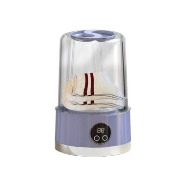 Imagem de Máquina de lavar roupa íntima, máquina de lavar portátil, máquina de lavar para viagem, visor digital, 2 modos, suprimentos de limpeza de lavanderia, eletrodomésticos para dormitório universitário