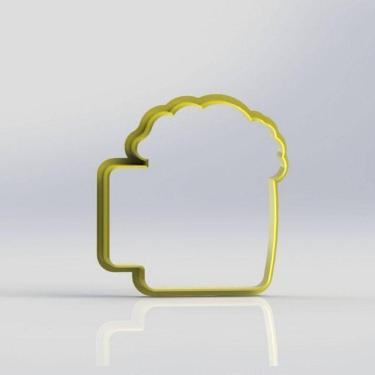 Imagem de Cortador Caneca de Chopp Mod 2 Tamanho 8cm