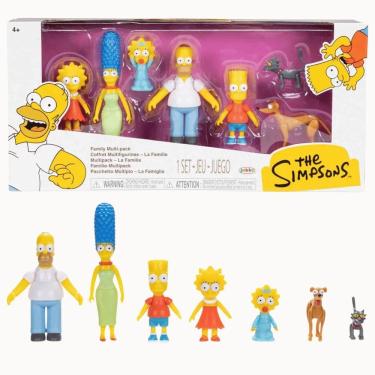Imagem de 7 Bonecos da Família Simpsons Coleção The Simpsons Sunny
