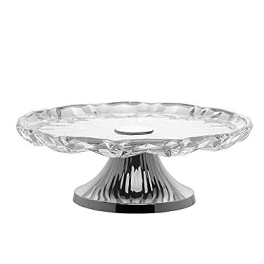 Imagem de PRATO DE AÇO INOX P/BOLO LOUISE 31cm