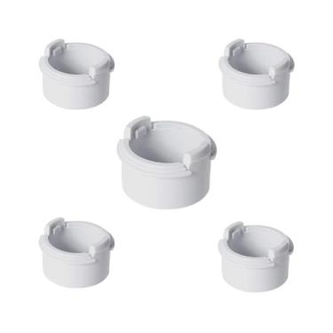 Imagem de KIT 5 PCs Adaptador P/Condulete 1/2pol PVC Reforçado Antichamas (Branco)