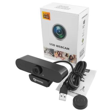 Imagem de Full Hd 1080p Webcam Alta Resolução 2mp Mini Usb Câmera De Visão 360º Microfone Audio P/ PC Notebook