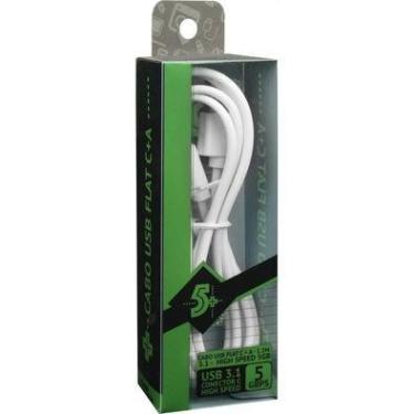 Imagem de Cabo Usb Tipo C, 3.1, 1.20m - Branco