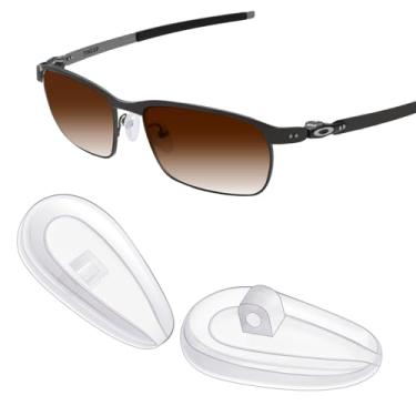 Imagem de Mryok 1 par de protetores de nariz de substituição para óculos Oakley Base Plane OX3232 54 mm - Transparente