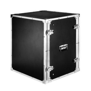 Imagem de Case Rack Periférico 12U Profissional Com 2 Trilhos Roscados