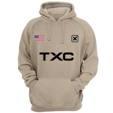 Imagem de Blusa Moletom Texas Modelo Country Unissex Flanelado Alta Qualidade Pr