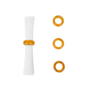 Imagem de Argola para guardanapo conjunto com 4 peças annulus - Tok&Stok