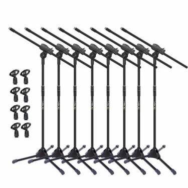 Imagem de Pedestal Para Microfone Voik SMV550 Girafa Cachimbo Voik, 8