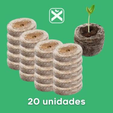 Imagem de Célula de Germinação e Clonagem JIFFY PELLETS 25x35mm, 20
