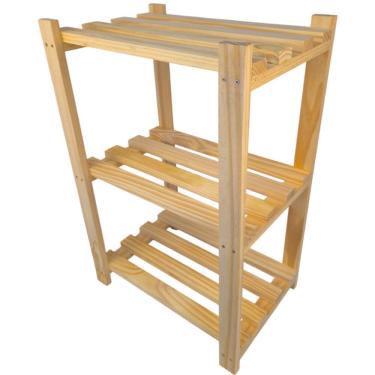 Imagem de Estante Floreira Prateleira Organizadora Pinus 50x75