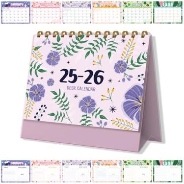 Imagem de Calendário de mesa (calendário de mesa roxo)