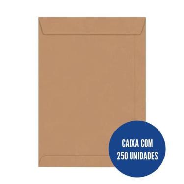 Imagem de  Envelope kraft 24x34cm Oficio caixa com 250 unidades Scrity