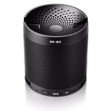 Imagem de Caixa De Som Bluetooth Mp3 USB Pendrive SD FM Viva Voz c/BASE CELULAR 
