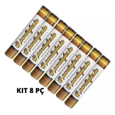 Imagem de Kit Com 8 Lança Confetes De Papel Metalizado Ou Coloridos - PartiuFest