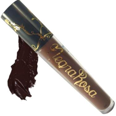 Imagem de Batom Líquido Kinah Efeito Matte 4ml Negra Rosa Original