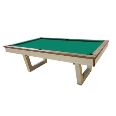 Imagem de Mesa de Sinuca/Bilhar - 2,34x1,34 - Nelson Bilhares, Verde