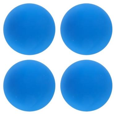 Imagem de Toddmomy 4 bolas de treinamento de squash de alta elasticidade, equipamento de treinamento de reação saltitante para adultos para competição e melhoria de coordenação, uso azul