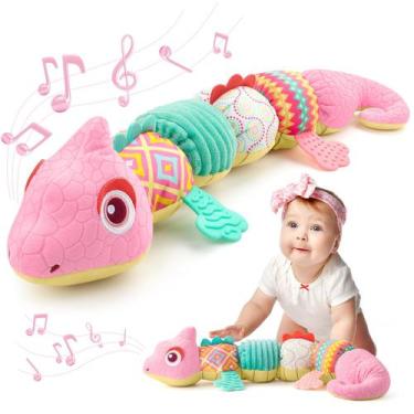 Imagem de Brinquedos para bebês AWOTOY de 0 a 6 a 12 meses, peluches musicais de