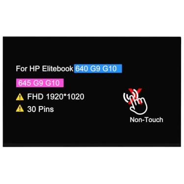 Imagem de Tela de substituição de 35.6 cm para HP Elitebook 640 G9 G10 / 645 G9 G10 FHD 1920x1080 30 pinos LCD sem toque