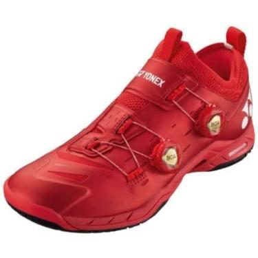 Imagem de YONEX Tênis masculino Power Cushion Infinity SHBIF2EX (vermelho metálico), Metálico, vermelho, 10.5