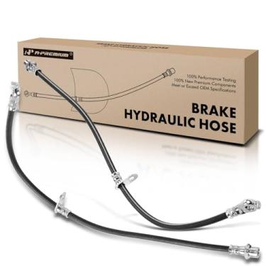 Imagem de A-Premium Mangueiras hidráulicas de freio dianteiro e passageiro compatíveis com modelos Scion selecionados - tC 2005 2006 2007 2008 2009 2010 - (pacote com 2)