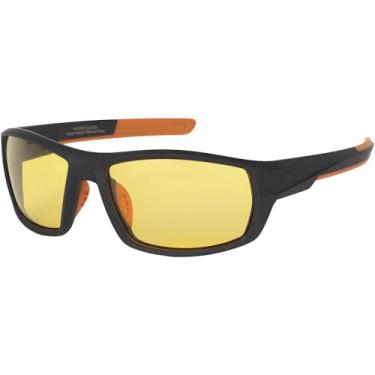 Imagem de Óculos de Sol Lente Amarela Esportivo Polarizado UV400 Para Dirigir Village Heaven 1040