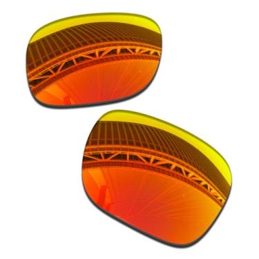Imagem de LenzProse Lentes de reposição polarizadas de 1,5 mm para óculos de sol Oakley Holbrook XS OJ9007 53 mm, antiarranhões | Ajuste perfeito