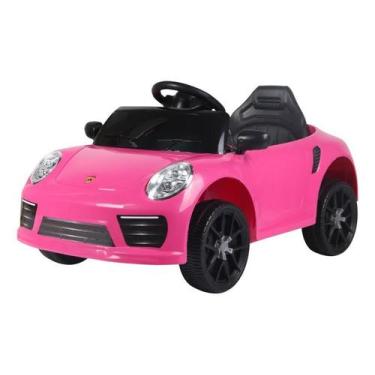 Imagem de Carrinho Esportivo Elétrico Infantil - Rosa - UNITOYS