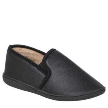 Imagem de Pantufa Masculina Stuf Forrada Si0350 Preto-Masculino