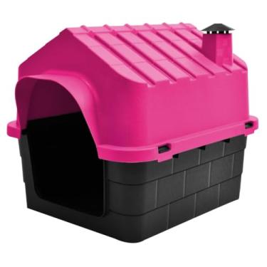 Imagem de Conforto para seu Pet - Casa para Cachorro e Gato, Casinha Macia e Aconchegante como um Abrigo Seguro(Rosa,Número 3 - Média)