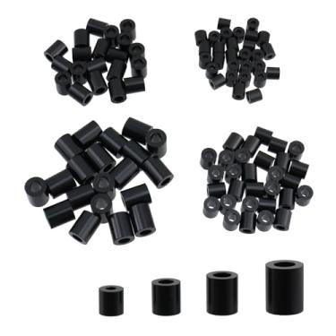 Imagem de Wealrit Luva de corda de fio de furo único manga de crimpagem de alumínio 100 peças de virolas de arame grampos de cabo parada para corda de fio e virola de cabo crimpagem laço de fio - 6 mm, 5 m, 4