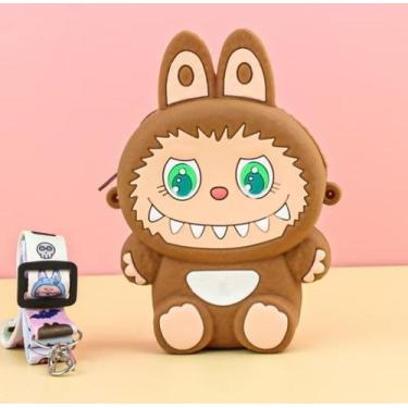Imagem de Bolsa infantil Silicone para Crianças Personagem fofo Labubu com alça 