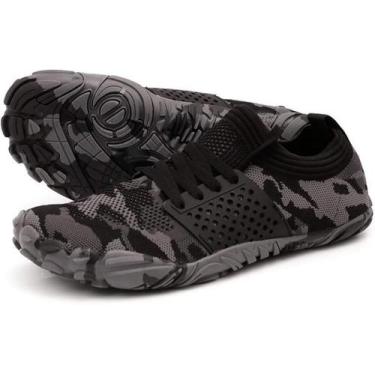 Imagem de Tênis de corrida de trilha Joomra Barefoot femininos tamanho 42 pretos