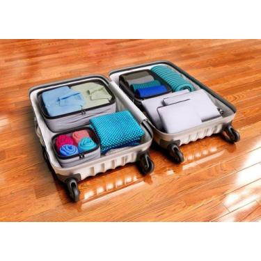 Imagem de Organizador Para Viagens 6 Peças, Cinza, Org0716, Euro Home