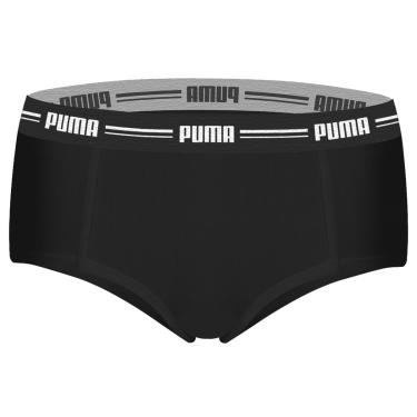 Imagem de Calcinha Puma Mini Boxer Feminina - Preto