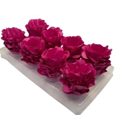 Imagem de Kit com 120 Forminhas para Doces Finos em Formato de Flor – Linha Style Elegante – Ideal para Casamentos, Aniversários e Festas Sofisticadas(Pink)