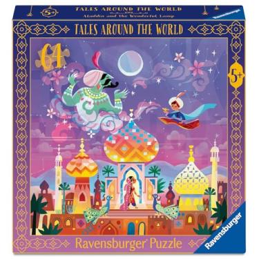 Imagem de Kinderpuzzle 64 Teile - Aladdin und die Wunderlampe: Entdecken Sie Geschichten und Erzählungen aus aller Welt