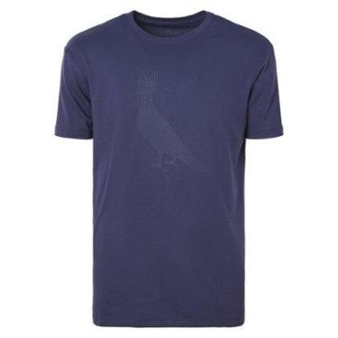 Imagem de Camiseta Reserva Pica Pau Linhas Masculina Azul Marinho-Masculino