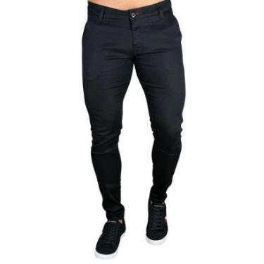 Imagem de Calça Alfaiataria Preta Masculina Super Skinny - Paladho´s-Masculino