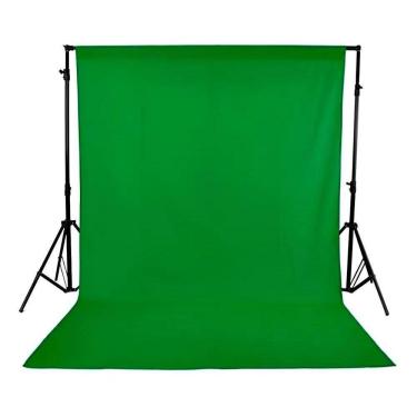 Imagem de Tecido Chroma Key 5,00 X 1,90 Fundo Fotogra Verde-Bandeira