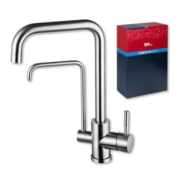 Imagem de Torneira Misturador Lorenzetti LorenLoft 2263 I82 Inox Escovado Monocomando c/saída p/Á...