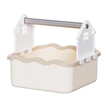 Imagem de Stgfyxgs Suporte de Mesa para Papagaios, Auxiliar No Treinamento para Usar O Banheiro, Acessórios Portáteis para Animais de Estimação, Poleiro Compacto, Marrom quente