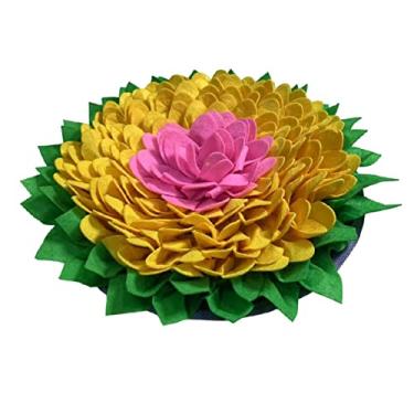 Imagem de Tapete de rapé para cães Alimentador lento Tapete de rapé para cães Brinquedos interativos para cães Tapete de carneiro para cães Enriquecimento de animais de estimação para treinamento de cheiro e comida lenta Tapete de forragem para animais de estimação