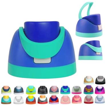 Imagem de Tampa de substituição para garrafa de água Owala Freesip, acessórios para Owala Free Sip, tampa superior de garrafa de água de um botão compatível com Owala Cup 473 ml, 680 g, 946 ml, 1,134 g, à prova